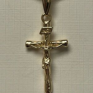 Laminated Crucifix Pendant